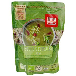Suppe mit Getreide Asia Glutenfrei 500ml - Lima - Crisdietética