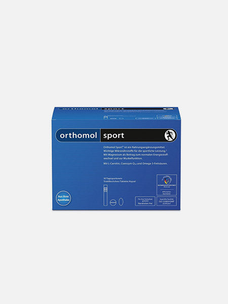 Sport 30 Porções em Ampolas + Comprimidos - Orthomol - Crisdietética
