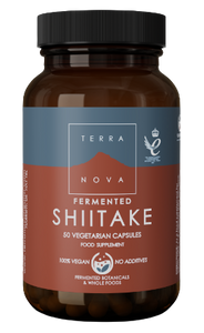 Shiitake fermenté 50 capsules - Terra Nova - Crisdietética