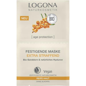 Bio Age Protection Extra Firmness Face Mask 15 ml - Logona - Chrysdietética