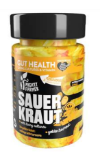 Sauerkraut Golden Tumeric 320g- Mighty Farmer - Chrysdietetics