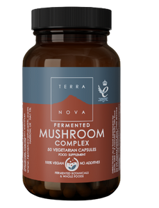 Fermented Mushroom Complex 50 Capsules - Terra Nova - Crisdietética