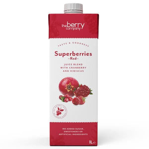 Zumo de frutos rojos sin azúcar 1l - The Berry Company - Crisdietética