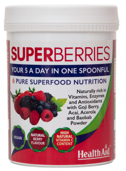 Super Berries  200g - Health Aid - Crisdietética