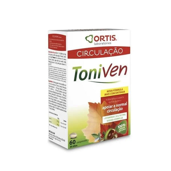 Toniven 60 Comprimidos - Ortis - Crisdietética
