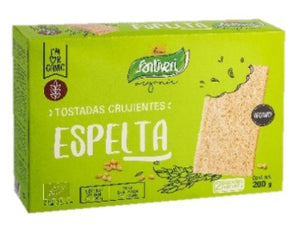 Light Toasts with Biological Spelled 200g - Santiveri - Chrysdietetic