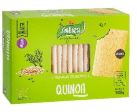 Toasts Légers au Quinoa Bio 100g - Santiveri - Crisdietética