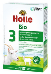Latte di transizione di capra bio in polvere 3 400g - Holle - Crisdietética