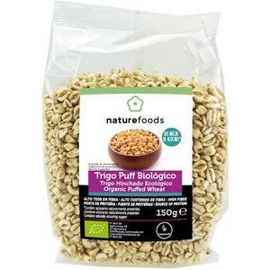 Organic Puff Wheat 150g - Naturefoods - Crisdietética