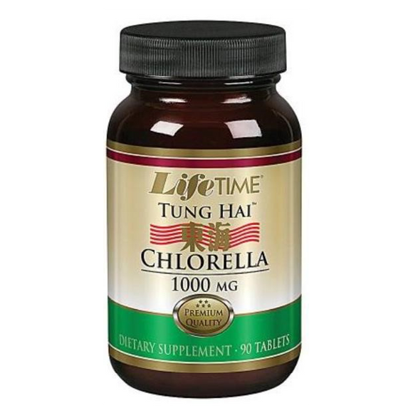Tung Hai Chlorella 1000mg 90 Comprimidos - Lifetime - Crisdietética