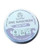 Crème Solaire au Zinc Naturel Visage et Sport SPF 30 Blanc (15 g) - Suntribe - Crisdietética