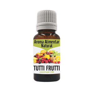 Natural Food Aroma of Tutti Frutti 20ml - Elegant - Chrysdietética