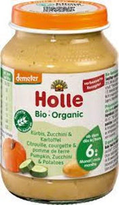 南瓜泥和有机姜汁土豆泥190g-Holle-Crisdietética