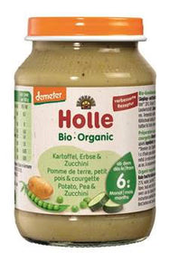 豌豆和有机姜汁土豆泥190g-Holle-Crisdietética