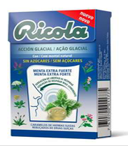Sweet Swiss Herbs Menthol Extra 50gr- Ricola - Crisdietética