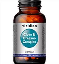 Clove Complex, Oregano 60 Capsules - Viridian - Crisdietética