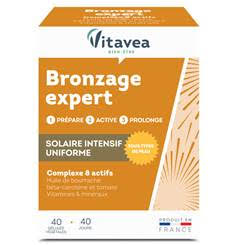 Bronzage Expert 40 Gélules - Vitavea - Crisdietética