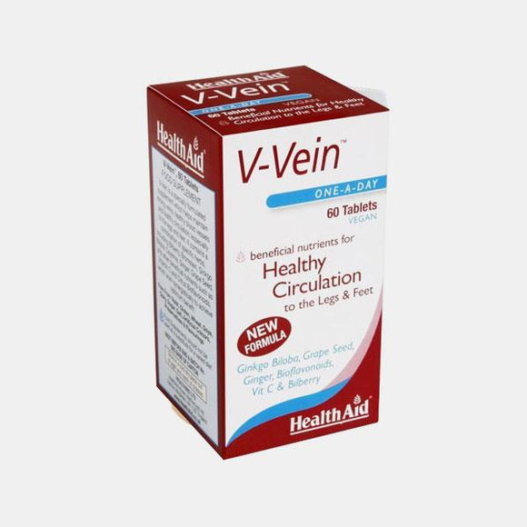 V-Vein 60 Comprimidos - HealthAid - Crisdietética