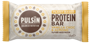 Vanilla Bar Choco Chip Protein Snack 50g - Pulsin - Crisdietética