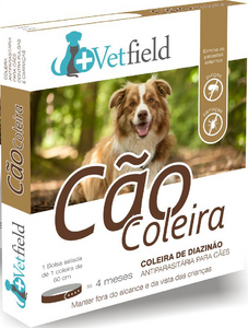 Collar para perros Vetfield Ectoparásitos Razas Grandes 60cm - Crisdietética