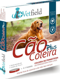 Vetfield Dog Collar PLUS Ectoparasitic Large Breeds 75cm - Crisdietética