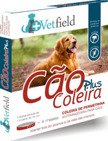 Vetfield Cão Coleira PLUS Ectoparasitária Raças Grandes 75cm - Crisdietética
