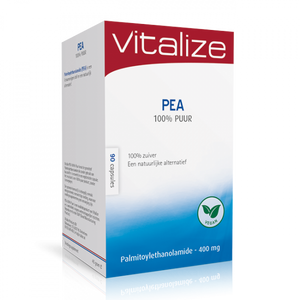 PEA 400mg 90 Capsules - Vitalize - Crisdietética
