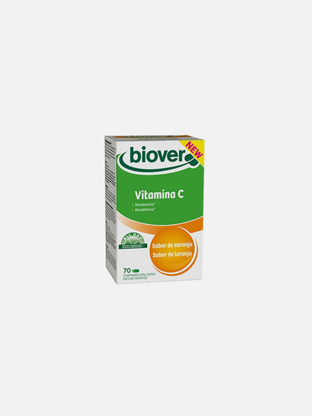 Vitamine C Citrus 180 Mg 70 Pastilhas - Biover - Crisdietética