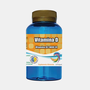 Vitamin D 120 Tablets - Pure Nature - Crisdietética