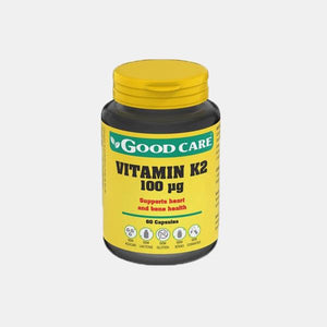 Vitamina K2 100 Ug 60 cápsulas - Good Care - Crisdietética