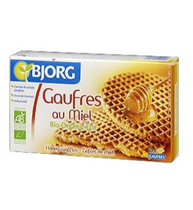 Honey Bio Waffles 175g - Bjorg - Crisdietética