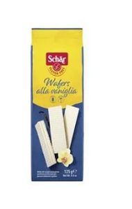 Wafers Vanilla S / Gluten Free 125g - Schar - Crisdietética