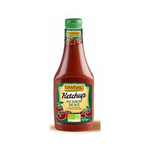 Sirop de riz biologique Ketchup 560g - Danival - Crisdietética