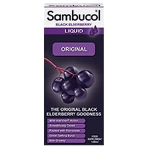 Original Elderberry Syrup 120ml - Sambucol - Crisdietética