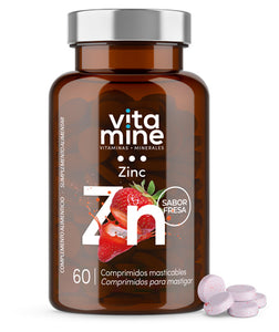 Zink 500 mg 60 Kautabletten - Herbora - Crisdietética